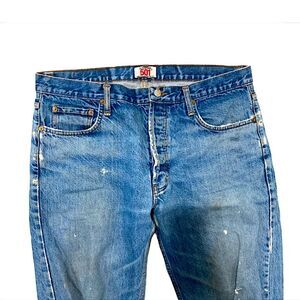 1981-1984 Levi’s 501 Jeans Distressed Destroyed 36 x 32 Vintage Genuine Made USA